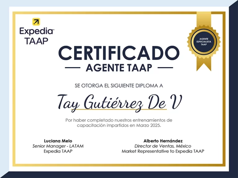 certificado-Expedia Taap 2025